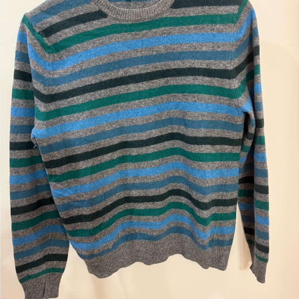 United Colors Of Benetton Multicolor Striped Crewneck Sweater